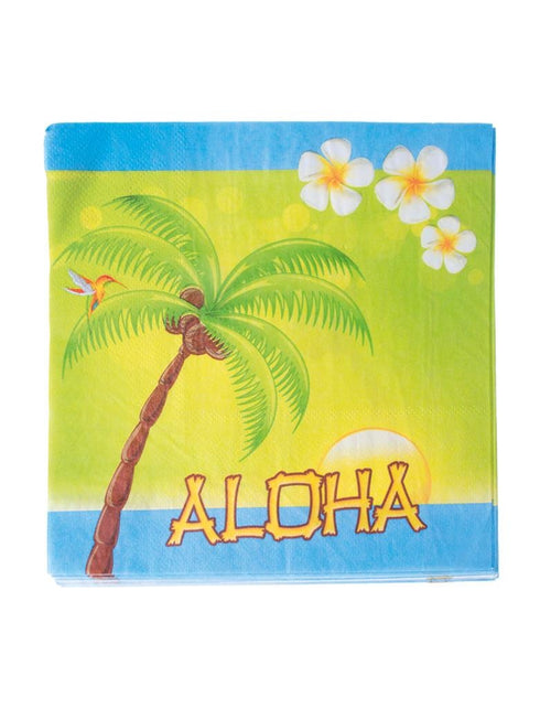 Funny Fashion Set servetten Aloha feestje