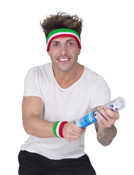 Funny Fashion Set zweetbanden Italië