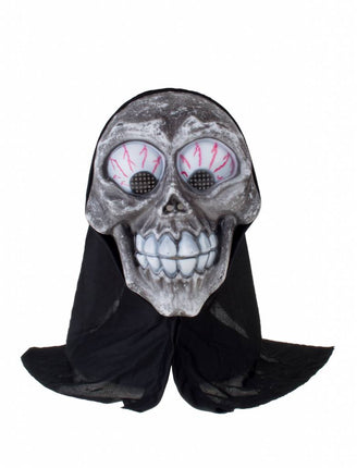 Funny Fashion Skelet masker met kap