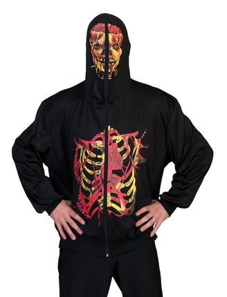 Funny Fashion Skeleton hoodie voor Halloween