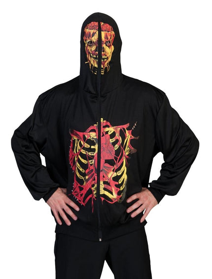 Funny Fashion Skeleton hoodie voor Halloween