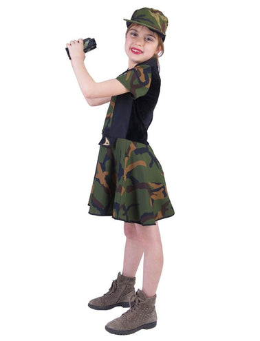 Funny Fashion Soldaten  pak Anna meisje