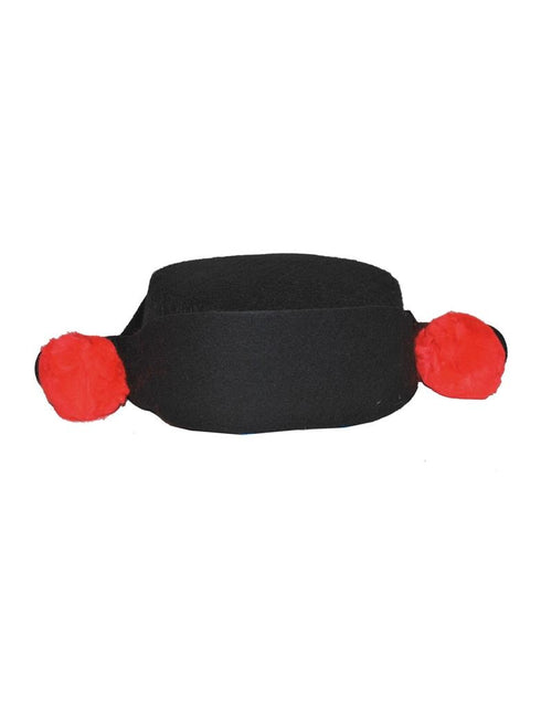 Funny Fashion Spaanse toreador hoed met rode ballen