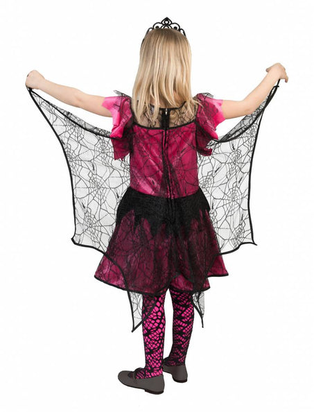 Funny Fashion Spinnenweb jurk Winnie