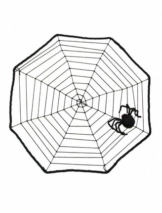 Funny Fashion Spinnenweb  met zwarte spin
