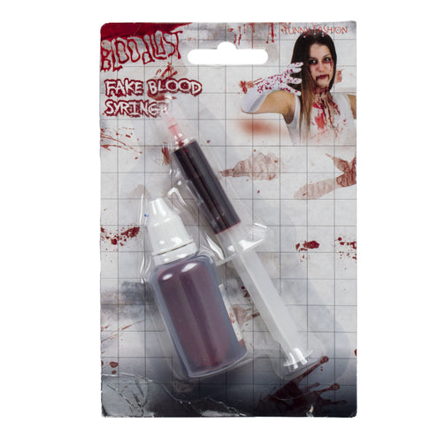 Funny Fashion Spuitje met flesje imitatie bloed