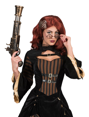 Funny Fashion Steampunk bril met tandwielen