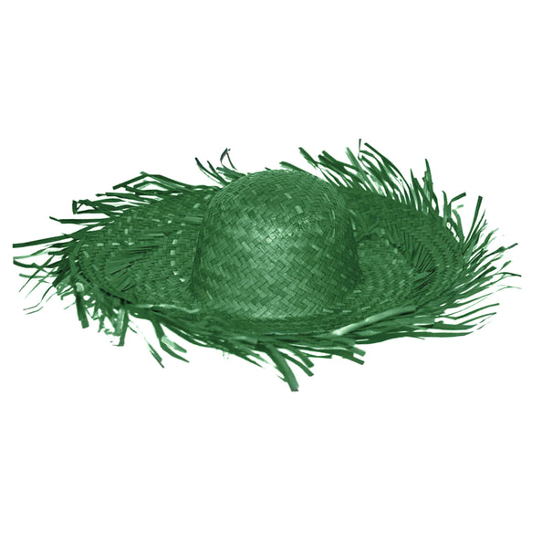 Funny Fashion Stro hoed Aloha groen