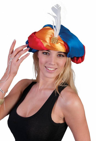 Funny Fashion Sultan hoed multi kleuren