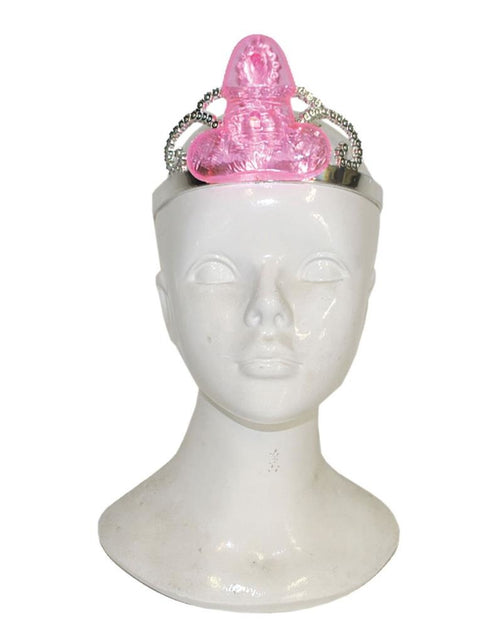 Funny Fashion Tiara kroontje met piemel