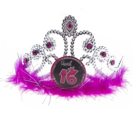 Funny Fashion Tiara Sweet 16 feestje