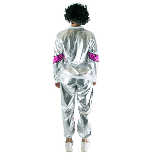 Funny Fashion Trainingspak Sophie zilver roze