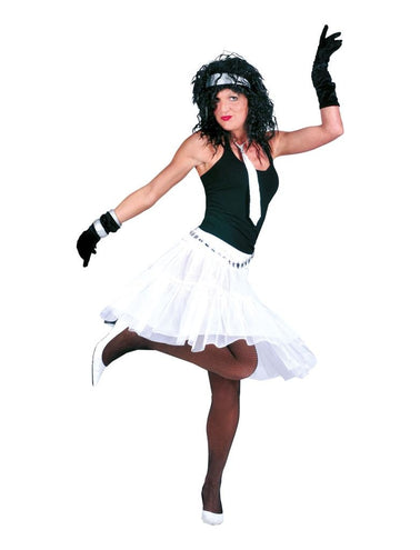 Funny Fashion Tule rok wit stroken