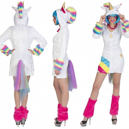 Funny Fashion Unicorn Regenboog pak Lot dames