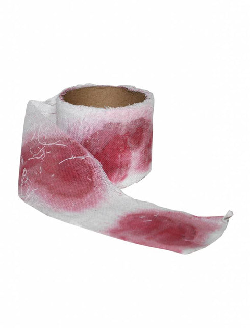 Funny Fashion Verband voor nep wonden met nep bloed