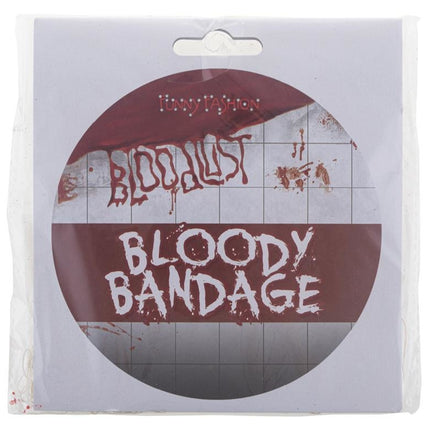 Funny Fashion Verband voor nep wonden met nep bloed