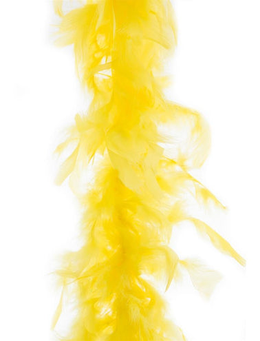 Funny Fashion Veren boa in geel 45gr