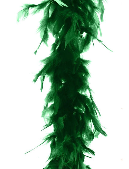 Funny Fashion Veren boa in mosgroen van 45gr