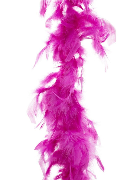 Funny Fashion Veren boa in paars/roze 45gr