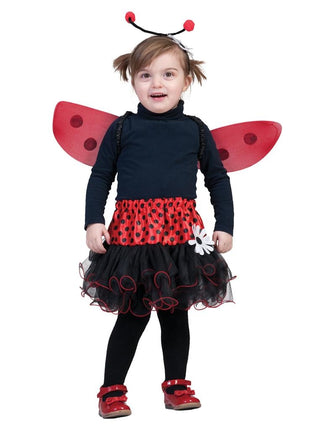 Funny Fashion Verkleedset lieveheersbeestje voor kinderen