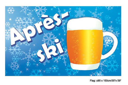 Funny Fashion Vlag Après-Ski