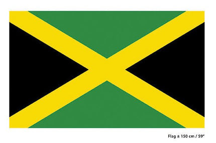 Funny Fashion Vlag Jamaica
