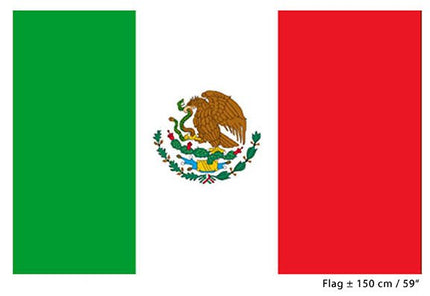 Funny Fashion Vlag Mexico