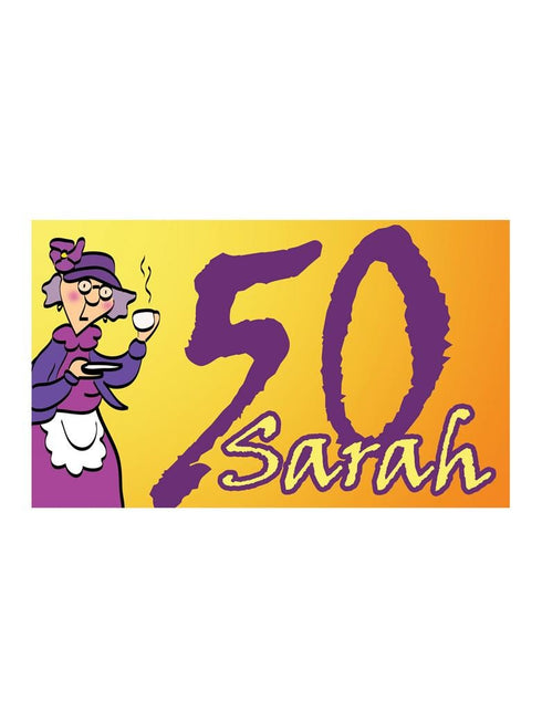 Funny Fashion Vlag Sarah 50