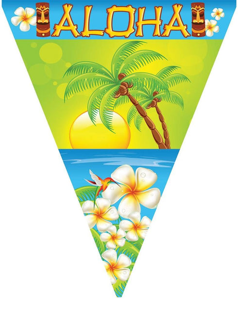 Funny Fashion Vlaggenlijn Aloha  5mtr.