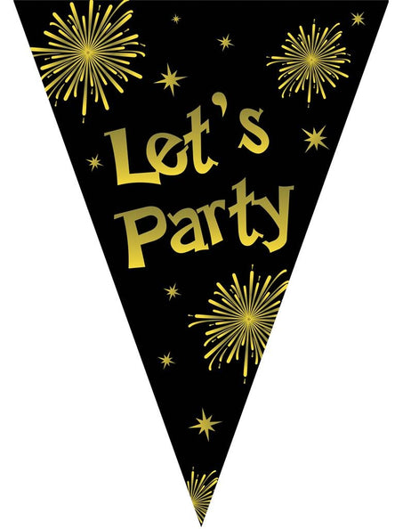 Funny Fashion Vlaggenlijn Let's Party 5mtr