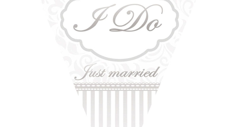 Funny Fashion Vlaggenlijn slinger Just married 5mtr.