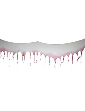 Funny Fashion Wanddoek decoratie met nep bloed 4m
