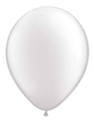 Funny Fashion Witte  latex  ballonnen 30cm