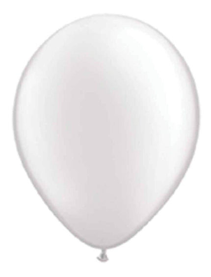 Funny Fashion Witte  latex  ballonnen 30cm
