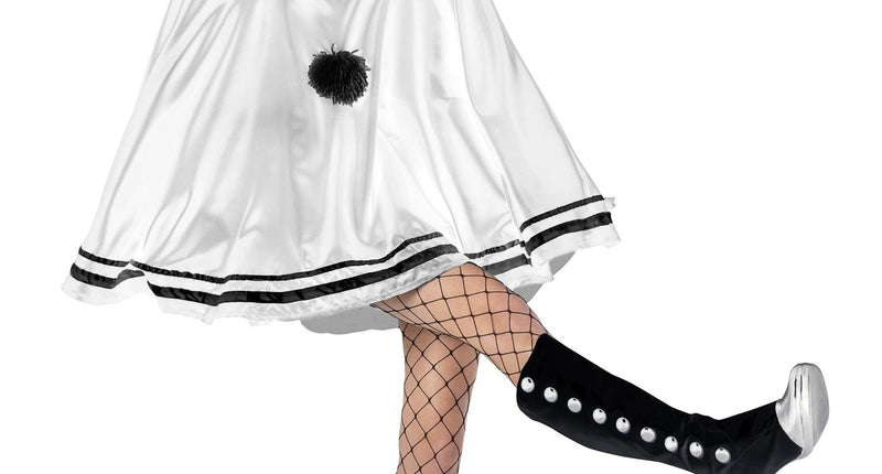 Funny Fashion Witte Pierrot Bodhi