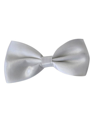 Funny Fashion Witte satijnen strik