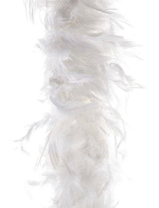 Funny Fashion Witte veren boa 90gram