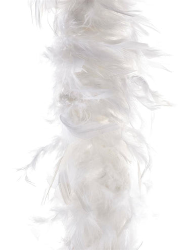 Funny Fashion Witte veren boa 90gram