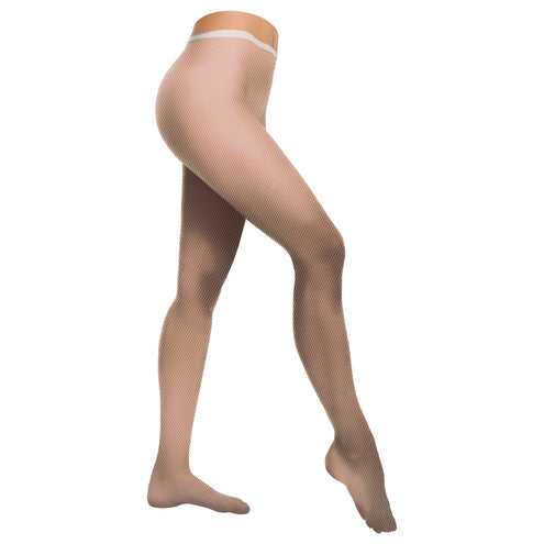 Funny Fashion Witte visnet  disco net panty