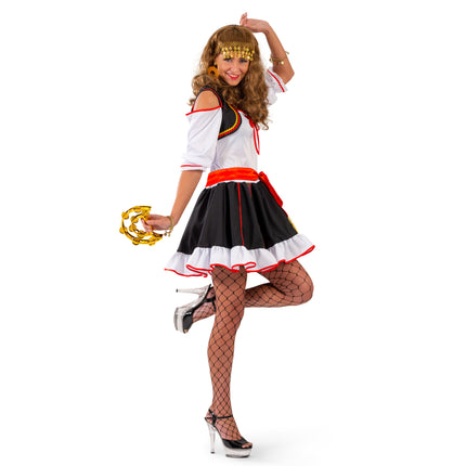 Funny Fashion Zigeunerin jurkje Fiona