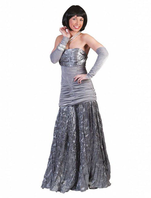 Funny Fashion Zilver duivelspak dames