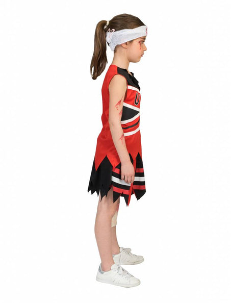 Funny Fashion Zombie cheerleader pak meisje