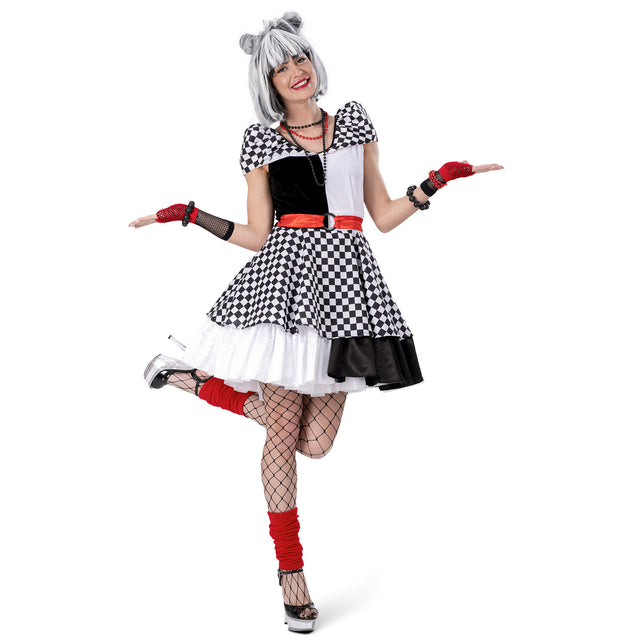 Funny Fashion Zwart wit Suzanna