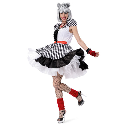 Funny Fashion Zwart wit Suzanna