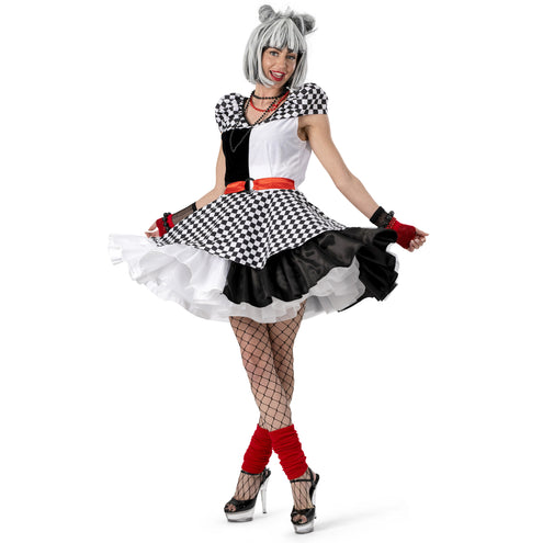 Funny Fashion Zwart wit Suzanna