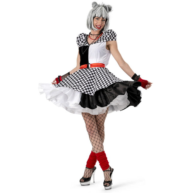 Funny Fashion Zwart wit Suzanna