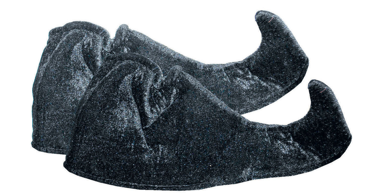 Funny Fashion Zwarte elf overschoenen  volwassenen