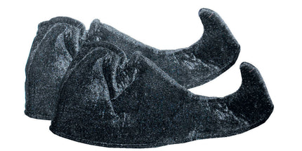 Funny Fashion Zwarte overschoenen elf kinderen