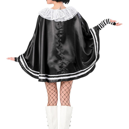 Funny Fashion Zwarte Pierrot Bodhi