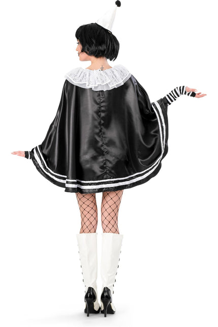Funny Fashion Zwarte Pierrot Bodhi
